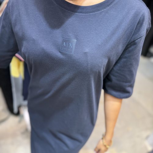 XW00353 שמלה כחולה ארמני
