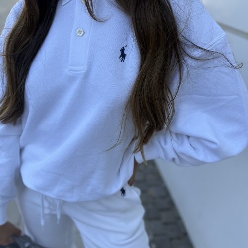 P71698 POLO- חליפת פוטר לבנה ראלף לורן