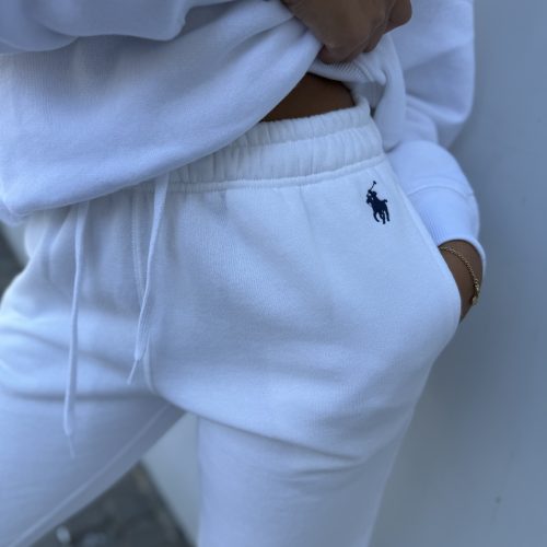 P71698 POLO- חליפת פוטר לבנה ראלף לורן