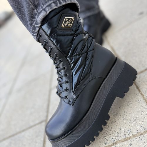 ANY QUILT REPLAY – מגף שחור