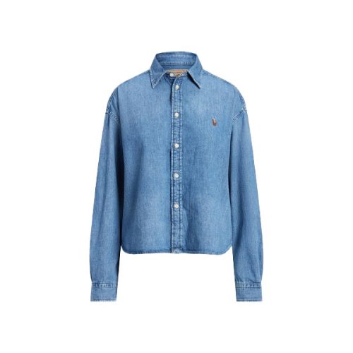 POLO חולצת ג’ינס פולו ראלף לורן 211969457