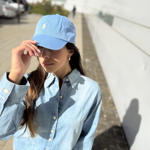 Polo P709 כובע תכלת