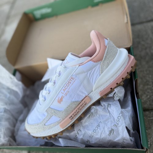 LACOSTE 51SFA0175 סניקרס שילוב כתום