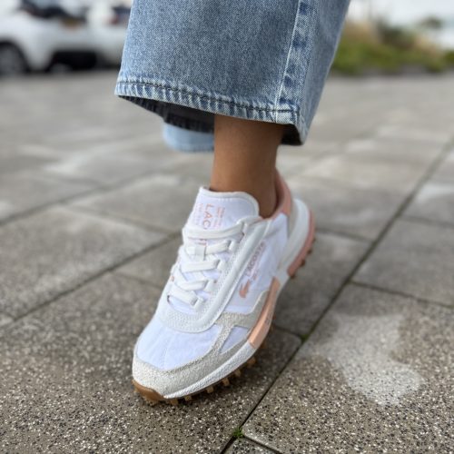 LACOSTE 51SFA0175 סניקרס שילוב כתום